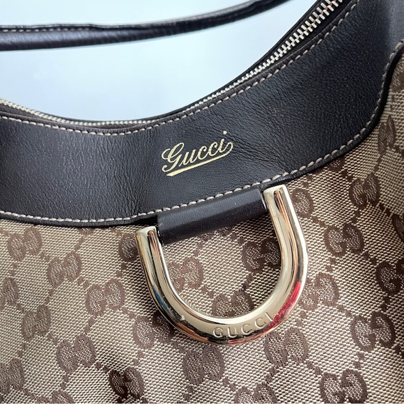 GG Canvas Medium D-Ring Hobo Bag - Picture 3 of 15